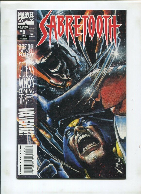 Sabertooth Comic Collection Run Lot #1-4 Complete Run (9.2)