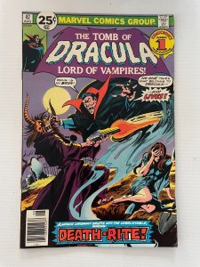 Tomb Of Dracula # 47 VF Marvel Comic Book Vampire Horror Monster Blade 11 J254