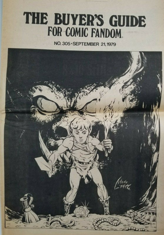 Buyers Guide For Comic Fandom 305 Sept 1979 Alan Light - Steve Lightle Cover VG