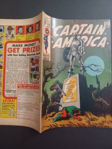 Captain America #113 - Stan Lee - Steranko - Madame Hydra/Viper - 1969 - FN/VF