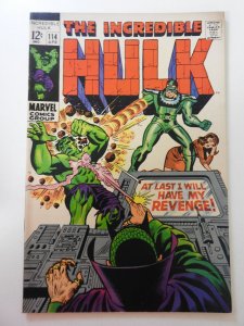 The Incredible Hulk #114 (1969) FN Condition!
