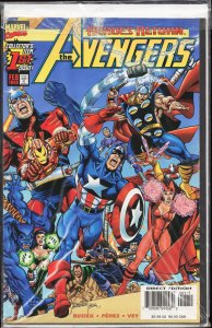 Avengers #1 Yellow Logo Direct Edition (1998) The Avengers