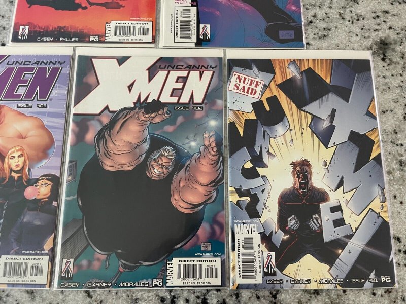 5 Uncanny X-Men Marvel Comic Books # 401 402 403 404 405 NM Wolverine CM6 