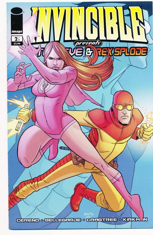 Invincible Presents Atom Eve and Rex Splode (2009) #1-3 VF/NM Complete series