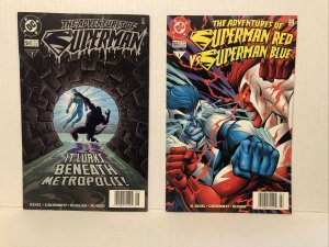 Adventures Of Superman #554 And 555 Lot Of 2