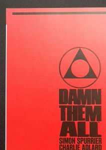 Damn Them All #1 Virgin Foil cvr (2022) Low Print 500 COA - NM+!