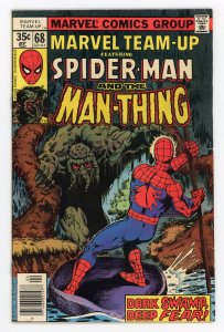 Marvel Team-Up #68 Chris Claremont  John Byrne Spider-Man Man-Thing 1st D'Spa...
