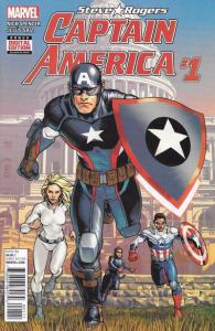 Captain America: Steve Rogers   #1, NM + (Stock photo)