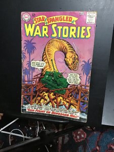 Star Spangled War Stories #119 (1965) dinosaur cover key! Affordable grade! GD-