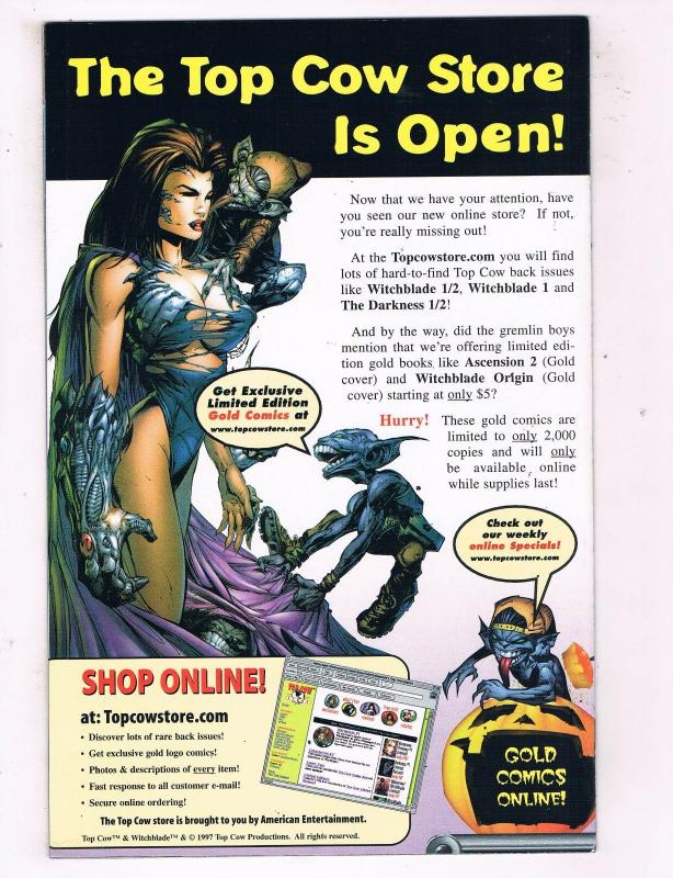 Witchblade #18 VF Image Top Cow Variant Comic Book Turner Nov 1997 DE43 TW14