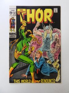 Thor #167 (1969) FN/VF condition