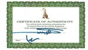 Arthur Suydam Signed Marvel Zombies Iron Man Print with COA 17x11