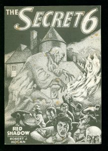PULP:  SECRET 6 #1 1986 - RED SHADOW PULP REPRINT LIMITED TO 500 -VG