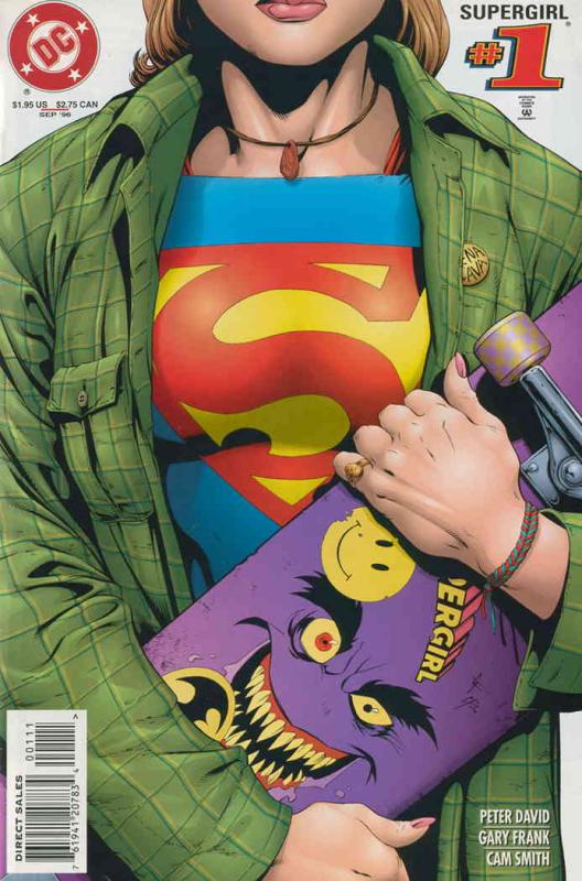Supergirl (3rd Series) #1 FN ; DC | Peter David 1st Print Skateboard Man of Stee