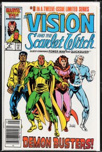 The Vision and the Scarlet Witch #8 (1986) Scarlet Witch