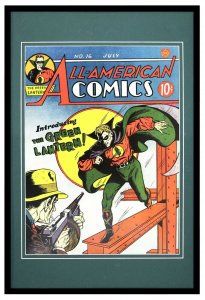 All American Comics #16 Green Lantern Framed 12x18 Official Repro Cover Display 