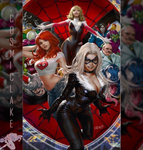 AMAZING SPIDERMAN #26 CHEW EXPO VIRGIN VILLAINS VARIANT KAMALA KHAN DEATH 6/12 ☪ 