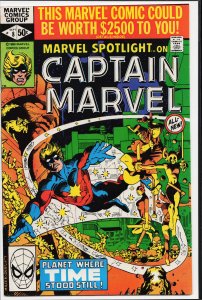Marvel Spotlight #8 (1980) Captain Marvel