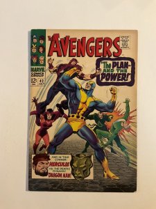 Avengers 42 Fine/Very Fine 7.0 Marvel