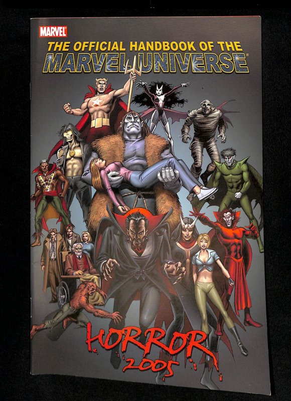 Official Handbook of the Marvel Universe Horror #1