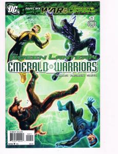 Green Lantern Emerald Warriors # 9 DC Comic Books Hi-Res Scan Modern Age!!!!! S7