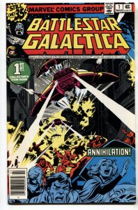 Battlestar Galactica #1--TV--comic book--Marvel--NM-