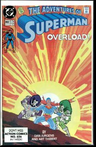 Adventures of Superman #469 (1990) Superman