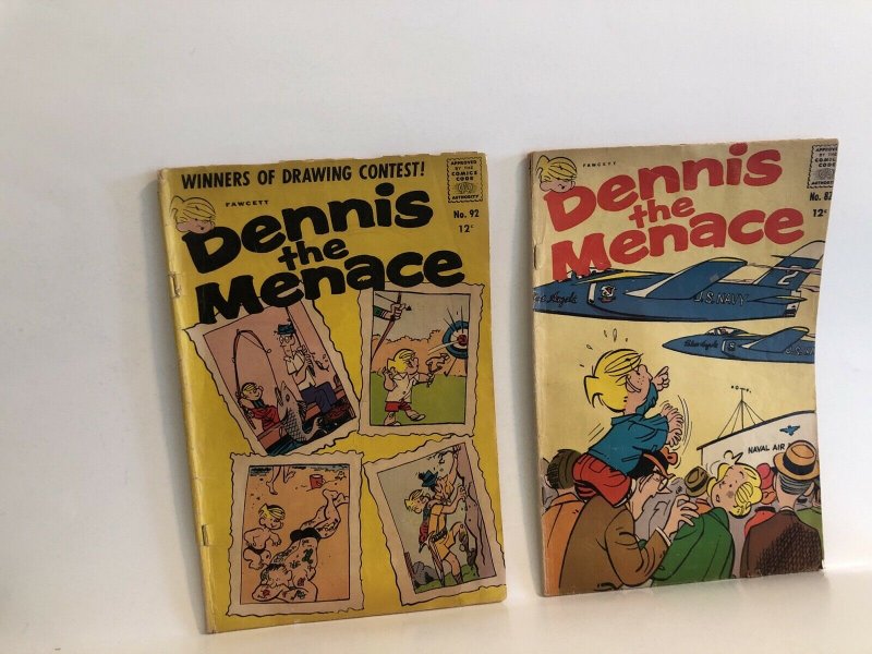 Dennis the Menace #82 , 92, And Cover less Mystery Issue