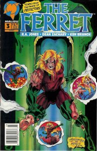 Ferret, The (2nd Series) #3 (Newsstand) FN ; Malibu