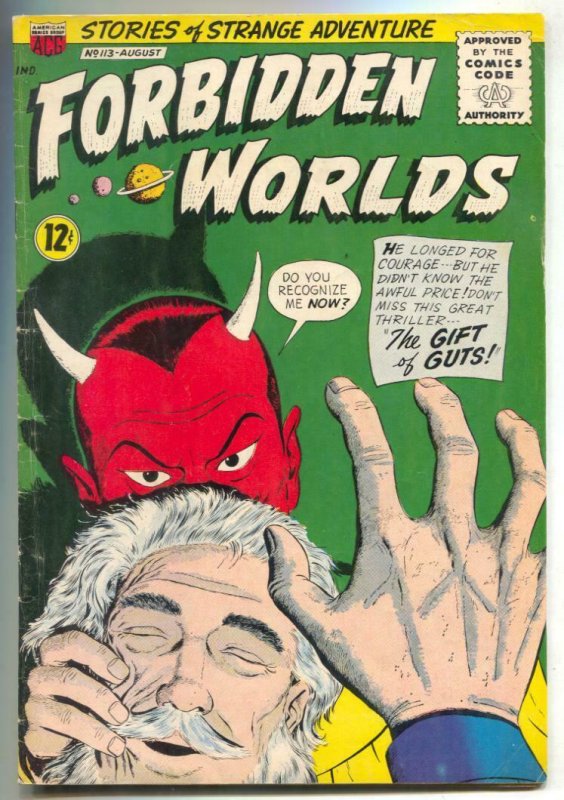 Forbidden Worlds #113 1963-Herbie- Demon cover VG