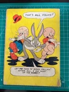 Four Color #33 (1943) GD 1st Bugs Bunny Issue