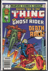Marvel Two-in-One #80 (1981) The Thing