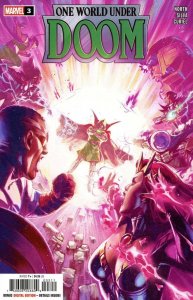 One World Under Doom (2025) #3 NM Ben Harvey Cover