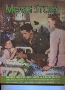 Movie Story-Andrea King-Dennis Morgan-Tallulah Bankhead-March-1945