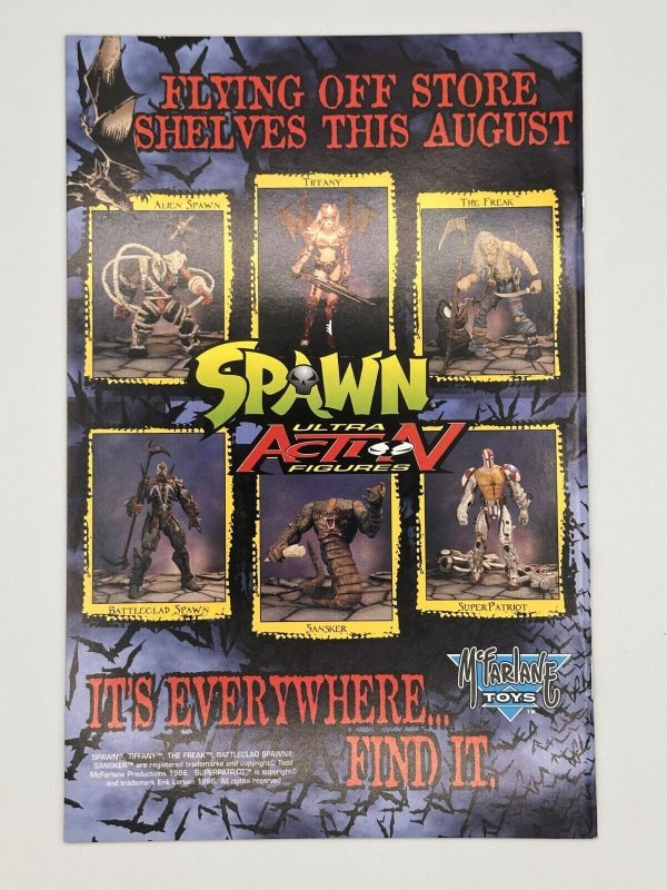 SPAWN # 52  1996 Image Comics  Todd McFarlane  1st Print  SAVAGE DRAGON NM+ Copy