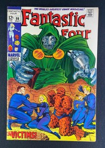 Fantastic Four (1961) #86 VF- (7.5) Doctor Doom