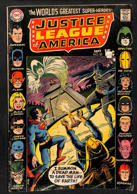 Justice League of America #83 (1970)