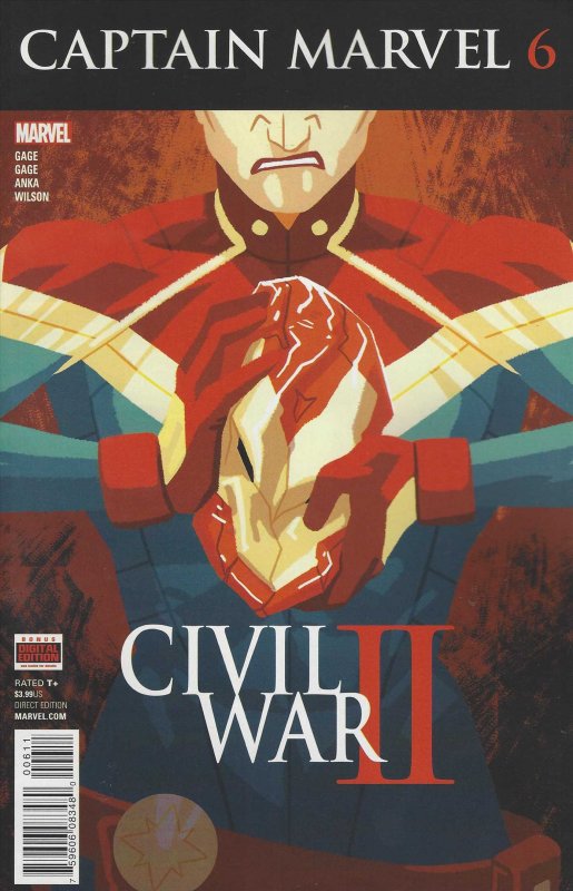 Captain Marvel (10th Series) #6 FN ; Marvel | Civil War II