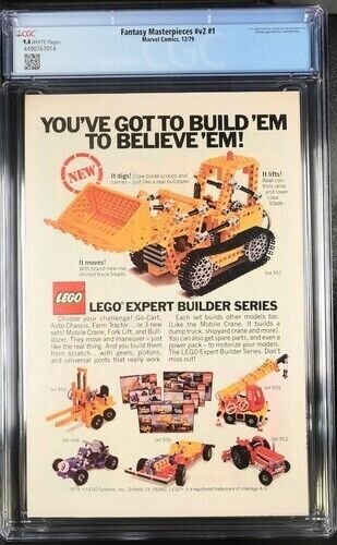 Fantasy Masterpieces v2 #1 1979 Marvel CGC 9.4 Silver Surfer White Pages 014