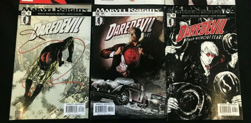 DAREDEVIL 6PC LOT (VF) MARLEEV/BENDIS!! 2005