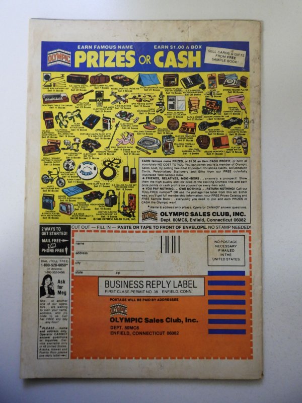 The X-Men #137 (1980) VG Condition 1 Spine Split