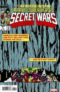 Marvel Super Heroes Secret Wars #4A VF/NM ; Marvel | Facsimile Edition