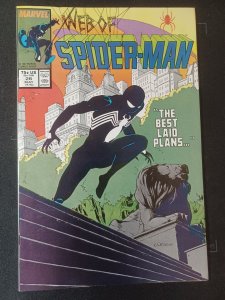 Web of Spider-Man #26 Black Costume NM - Marvel Comics C118A