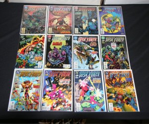 DC MODERN JUSTICE LEAGUE TASK FORCE #1 (2 copies), 2-35, 37, #0 1994 (8.5 - 9.2)