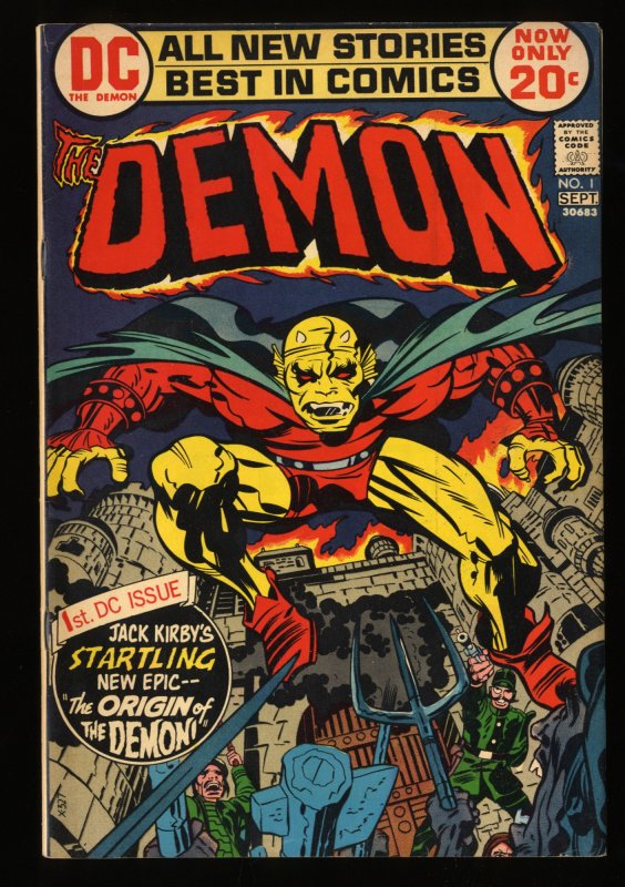 Demon #1 FN 6.0 1st Etrigan!