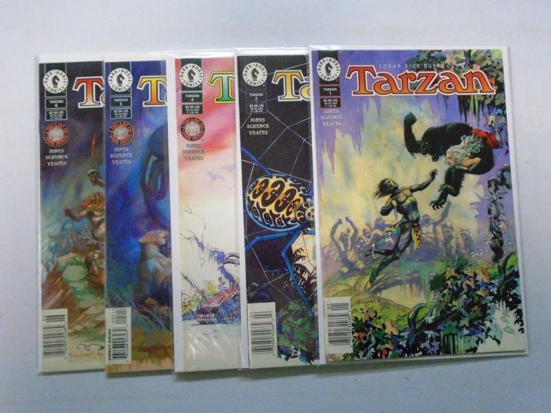 Tarzan (1996 Dark Horse) Run:#1-6, 8.0/VF (1996)