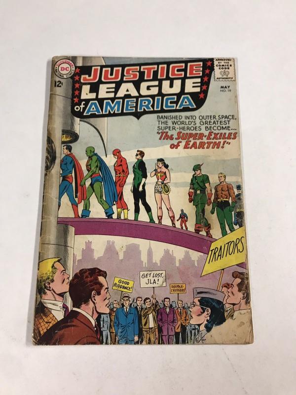  Justice League Of America 19 2.0 Gd Good Dc Silver Age