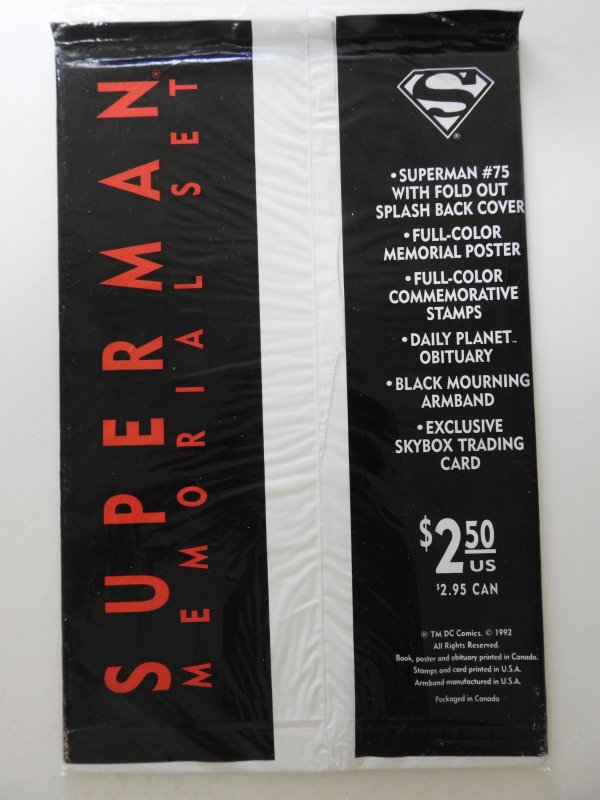 Black Bagged Superman #75 Death Issue Sealed