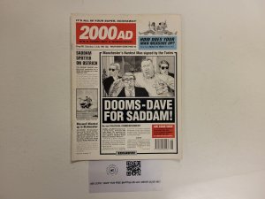 2000 AD Featuring Judge Dredd # Prog 843 VF Fleetway Editions Saddam 2 TJ24