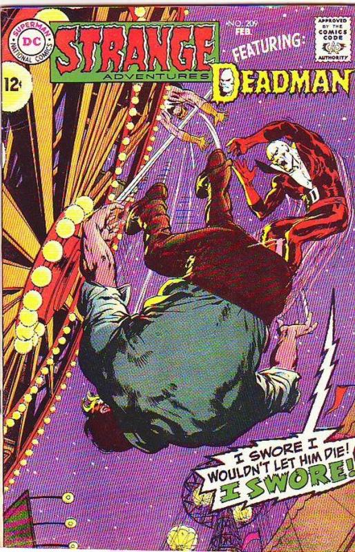 Strange Adventures #209 (Feb-68) FN Mid-Grade Deadman